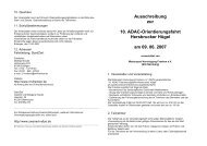 Ausschreibung zur 10. ADAC-Orientierungsfahrt Hersbrucker Hügel ...