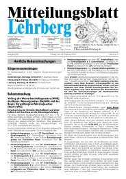 Februar - Markt Lehrberg