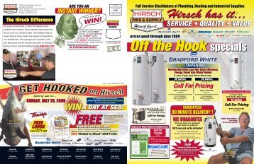 Off the Hook - Hirsch Pipe & Supply, Inc.