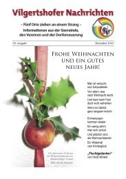 Ausgabe Dezember 2010 - Gemeinde Vilgertshofen