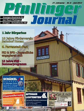 Juni - beim Pfullinger Journal