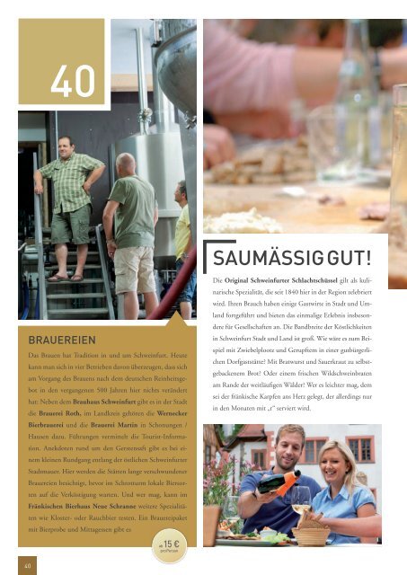 Magazin 2013 als PDF zum Herunterladen - Schweinfurt 360