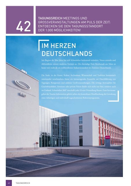 Magazin 2013 als PDF zum Herunterladen - Schweinfurt 360