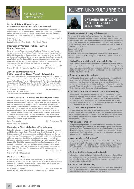 Magazin 2013 als PDF zum Herunterladen - Schweinfurt 360