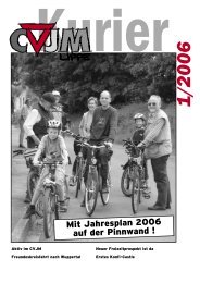 Mit Jahresplan 2006 auf der Pinnwand ! - CVJM - Lippe