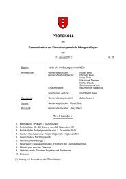 GR Nr 31 - Gemeinde Obergerlafingen