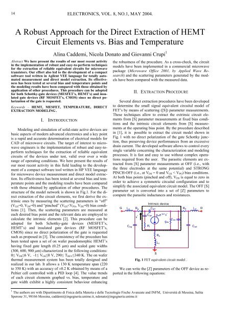 elektronika electronics - Electronics Journal - Elektrotehnicki fakultet