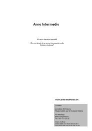 Anno Intermedio - Ortega Schule St.Gallen