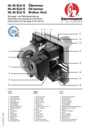 HL40 ELV-Sâ¦BrÃ»leur fioul - herrmann-burners.de