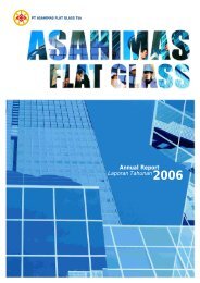 Annual Report Laporan Tahunan2006 - Asahimas Flat Glass Tbk, PT.