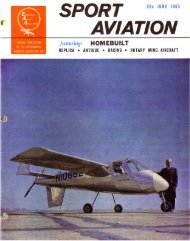 Flying the ... PL-1 'Laminar' - Pazmany Aircraft Corporation