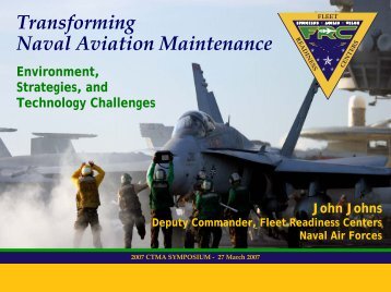 Transforming Naval Aviation Maintenance