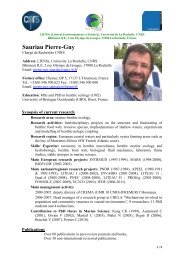 CV détaillé en format PDF - LIENSs