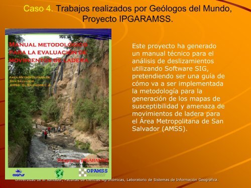 Los deslizamientos geológicos, estado del arte en El - Facultad de ...