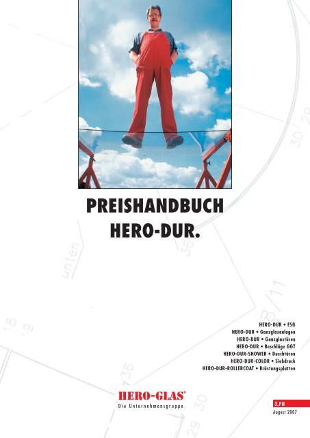 PREISHANDBUCH HERO-DUR. - Hero-Glas