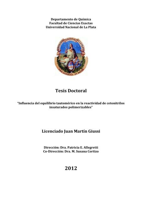 Documento completo - SeDiCI - Universidad Nacional de La Plata