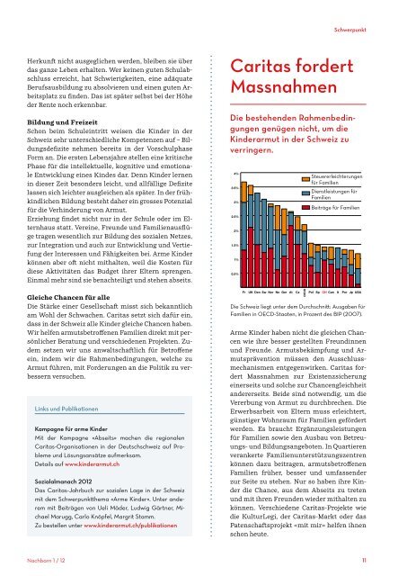 Arme Kinder in der Schweiz - Caritas Luzern