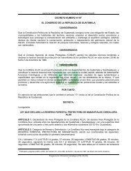 Ley que Declara Área Protegida Cerro Alux - Consejo Nacional de ...
