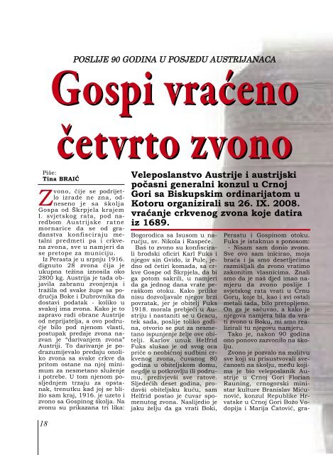 Glasnik 41-42 - Hrvatsko građansko društvo Crne Gore-Kotor