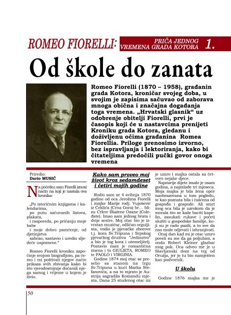 Glasnik 41-42 - Hrvatsko građansko društvo Crne Gore-Kotor