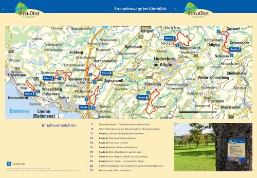 Streuobst-Wanderwege - Scheidegg
