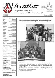 Gemeindeblatt Nr. 02 vom 31.03.2009 - Gemeinde Hergatz