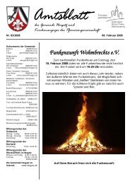 Gemeindeblatt Nr. 03 vom 08. Februar 2008 - Gemeinde Hergatz