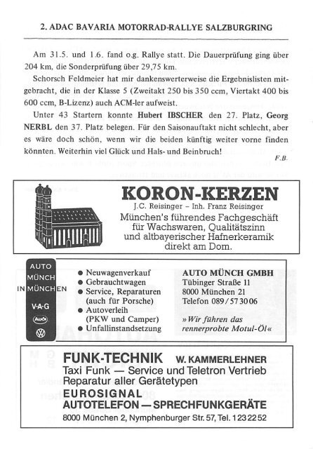 echo-1986-06 - ACM Automobilclub München von 1903 e. V.