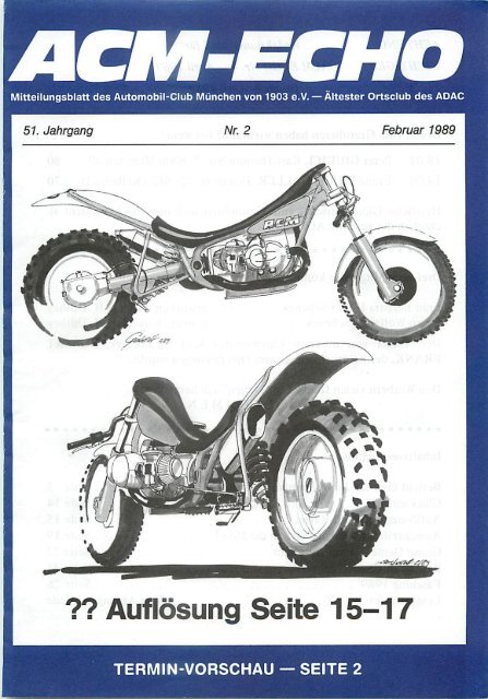 echo-1989-02 - ACM Automobilclub München von 1903 e. V.