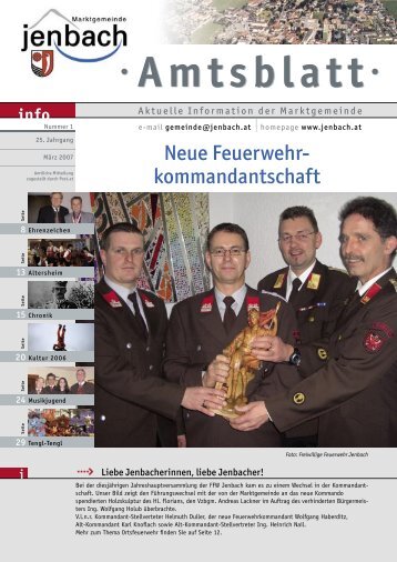 Amtsblatt März 2007 (PDF-Datein 1,88 MB - Jenbach