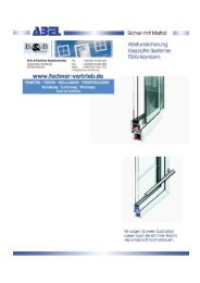 Gesamtprogramm Absturzsicherung - Fenster & Türen