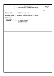 Trade 04 Instrumentation and Process Control