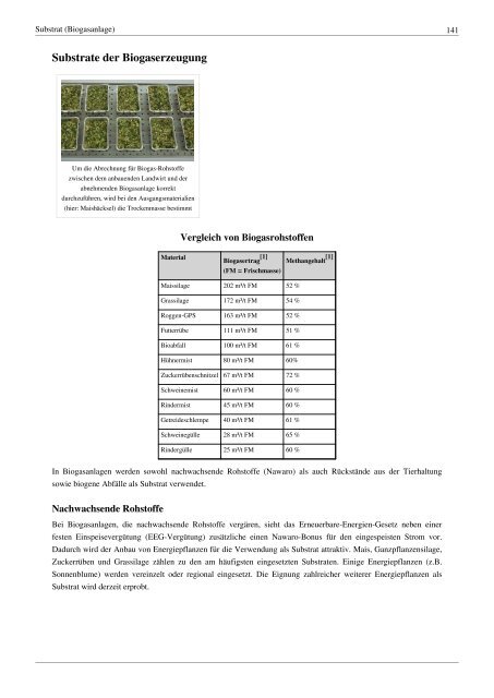 Nachwachsende Rohstoffe in der Wikipedia, Band 4 - nova-Institut ...