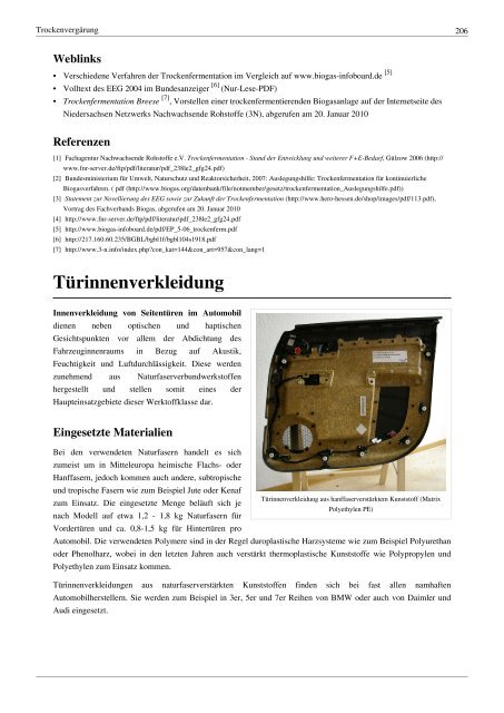 Nachwachsende Rohstoffe in der Wikipedia, Band 4 - nova-Institut ...