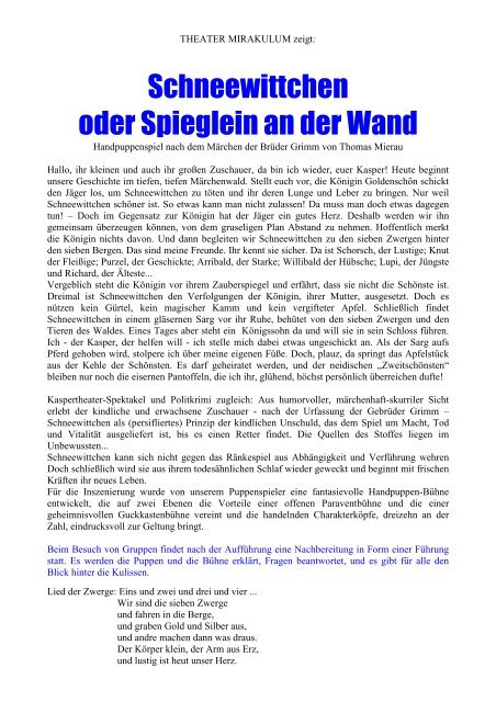 Zur Ausfuhrlichen Stuckbeschreibung Pdf Bei Mirakulum