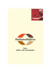 Jams, Jellies and Marmalades  - Herbstreith & Fox