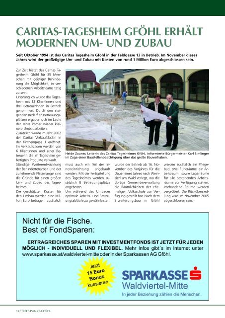 „ÖSTERREICH IST FREI“ - Stadtgemeinde Gföhl