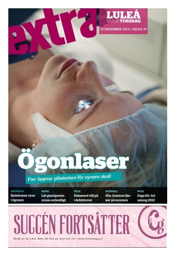 Fler öppnar plånboken för synens skull - Tidningen Extra