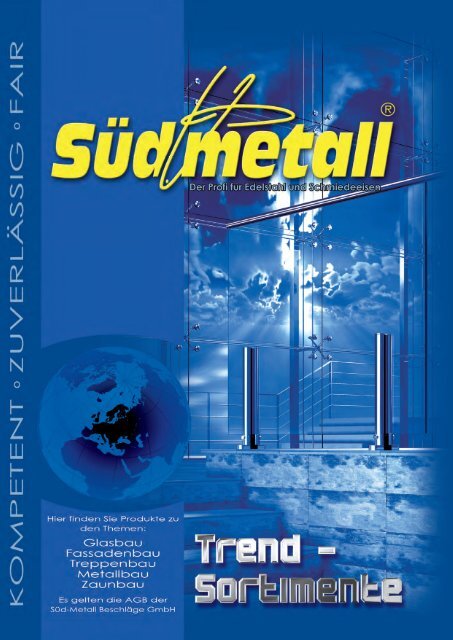 Süd-Metall Trend-Sortimente - Süd-Metall Beschläge GmbH