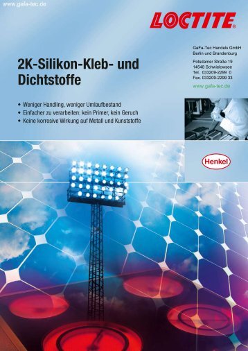 Loctite Silikon - Webshop - GaFa Tec Handels GmbH