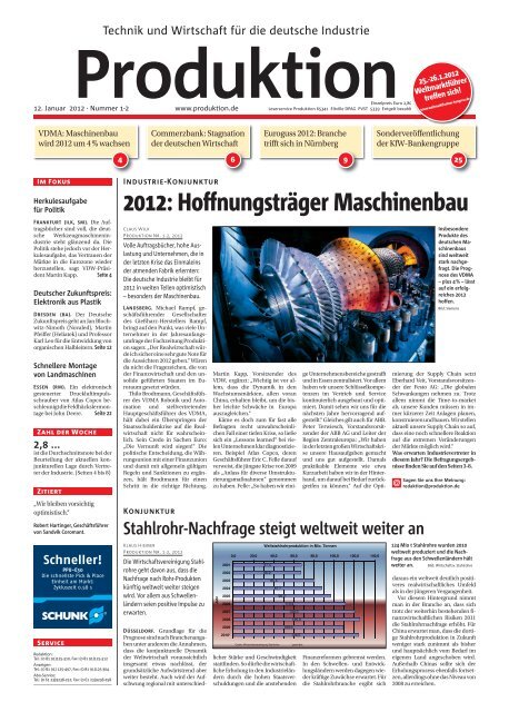 Ausgabe - 01-02 - 2012 - Produktion