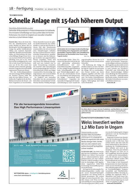 Ausgabe - 01-02 - 2012 - Produktion