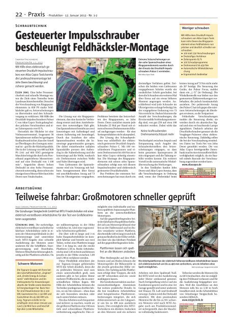 Ausgabe - 01-02 - 2012 - Produktion