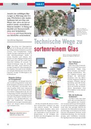 Technische Wege zu sortenreinem Glas - mogensen.de