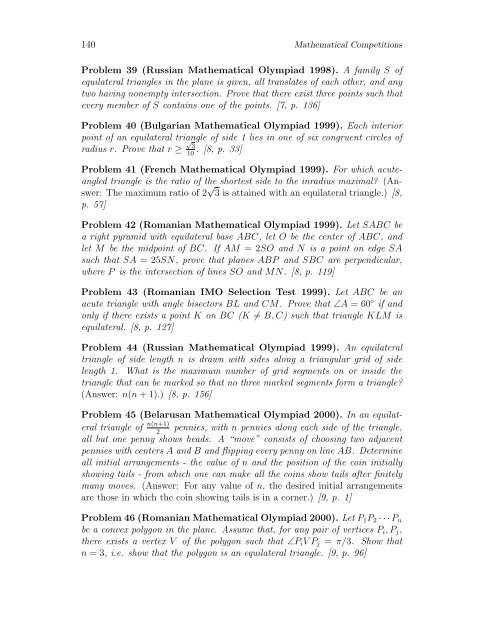 MYSTERIES OF THE EQUILATERAL TRIANGLE - HIKARI Ltd