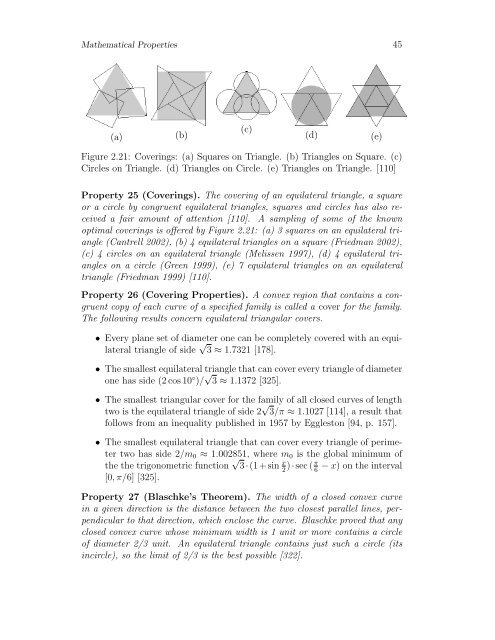 MYSTERIES OF THE EQUILATERAL TRIANGLE - HIKARI Ltd
