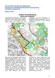 Drosselbergweg Ausbau Stand 20120125 - Heppenheim