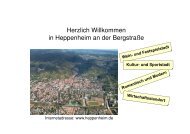 Infrastruktur - Heppenheim