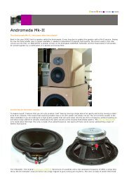 Andromeda Mk-II - Humble Homemade Hifi