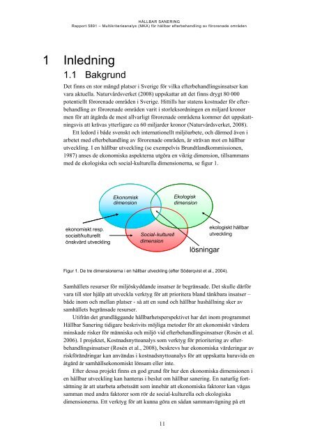 Multikriterieanalys (MKA) för hållbar ... - Naturvårdsverket